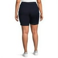 thumbnail image 5 of JMS Just My Size by Hanes Women's Plus Size 2 Pocket Pull-On Shorts, 5 of 6