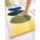 thumbnail image 2 of Alfombra de Baño Antideslizante YONGSHENG Microfibra Gruesa Amarillo Limón Beige 45x65 Cm, 2 of 5