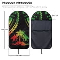 thumbnail image 6 of Garronmavis 1 PC Front Car Seat Towel Cover Water-Resistant Sweat Resistant Breathable Non-Slip Washable Stain Resistant Universal Fit For Cars SUVs Trucks Sedans Vans Auto Interior Accessory, 6 of 8
