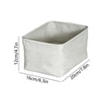 thumbnail image 3 of Foldable Clothes Organizer Bag, Multi-Size Storage Bin, Collapsible Basket, Lightweight Build and Easy Clean for Shelves, Bathrooms and Dorms., 3 of 6