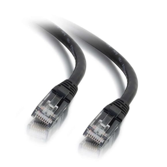 Cable de red Cat6 C2G 30,5 m negro sin enganche (UTP)
