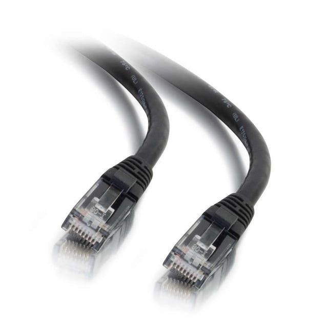 Cable de red Cat6 C2G 30,5 m negro sin enganche (UTP)