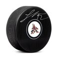 thumbnail image 1 of Logan Cooley Autographed Arizona Coyotes Hockey Puck, 1 of 1