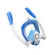 thumbnail image 5 of Máscara de snorkel de cara completa para niños con función antivaho Azul, 5 of 9