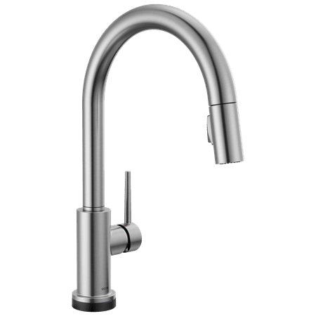 UPC 034449644464 product image for Delta Trinsic Single Handle Pull-Down Kitchen Faucet with Touch2O Technology in  | upcitemdb.com