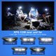 thumbnail image 5 of Motion Sensor Headlamp Ultralight Adjustable COB Headlamp with Five Lighting Modes for Outdoor Running,DUBUNS, 5 of 5