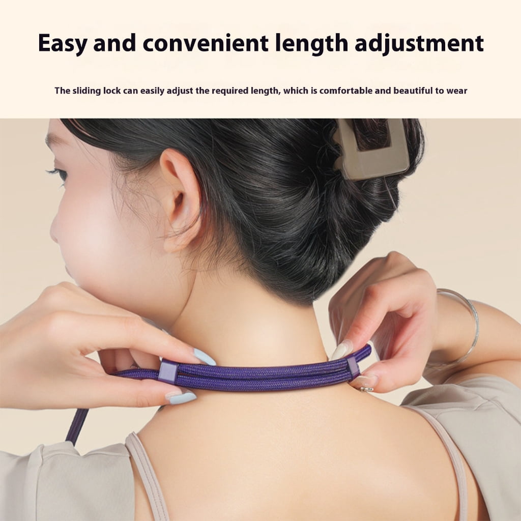 Universal Mobile Phone Strap Neck Wrist Carry Detachable Clip Phone Lanyard