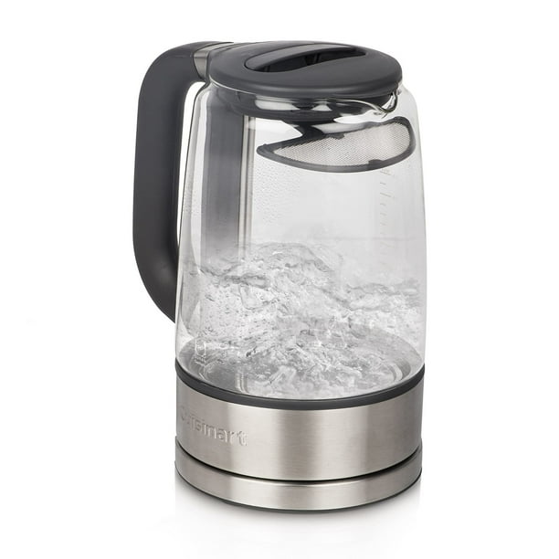 Cuisinart GK-17N Viewpro Cordless Electric Kettle, Silver 1.7 Liter