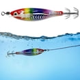 thumbnail image 4 of Artificial Fake Octopus Señuelos Luminosos Jig Ganning Hook Fishing Lure Wood Shrimp C (006), 4 of 9