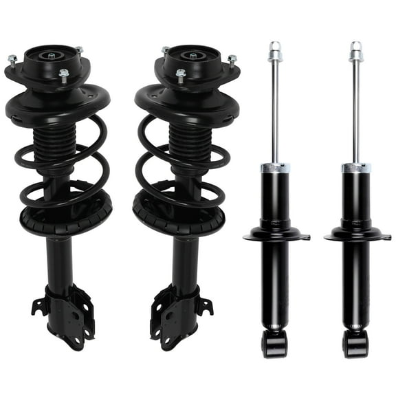 ECCPP Complete Struts Spring Assembly Front and Rear Struts Shock Coil Spring Fit for 2003 for Subaru Baja 2002-2004 for Subaru Outback - 172243 341276 71113