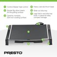 thumbnail image 3 of Presto 07073 Electric Tilt-N-fold Griddle, 19", Black, 3 of 7