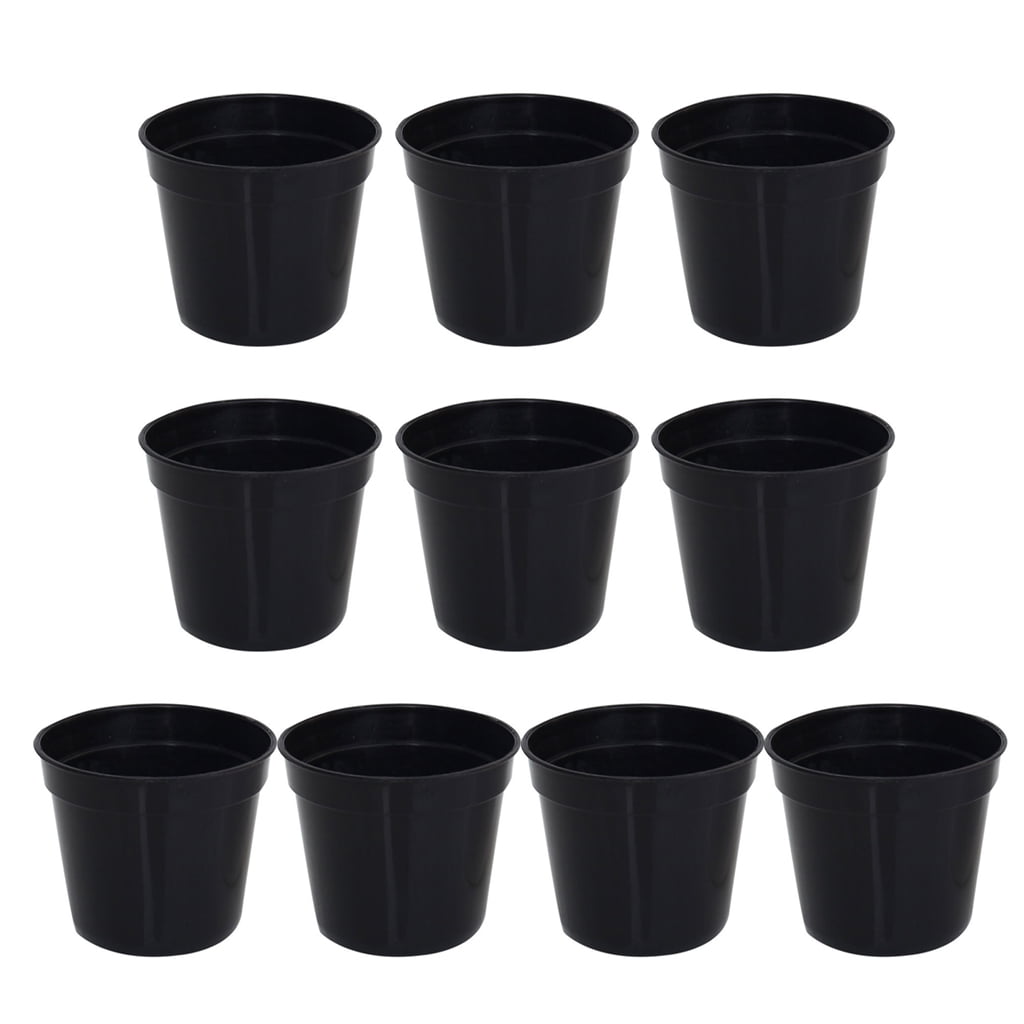 Flowerpot Cylindro round from Plastic in Various Colours and Sizes 