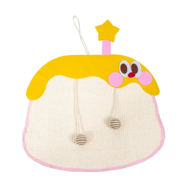 Monte de pared de rascador gato colgante durmiendo fácil de limpiar adorable regalo de mascota versátil tela de tela de tela sisal piso rascador