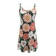 thumbnail image 4 of Vestidos Para Mujer Vestidos Casuales de Moda Sling de Cintura Media Con Cuello en V Sin Mangas Con Estampado Floral Vestido de Deslizamiento Odeerbi ODB156322, 4 of 5