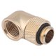 thumbnail image 1 of Montaje de tubo Computadora Refrigeración por agua Rosca G1/4 Conector acodado de 90° Rotación de 360°, 1 of 5