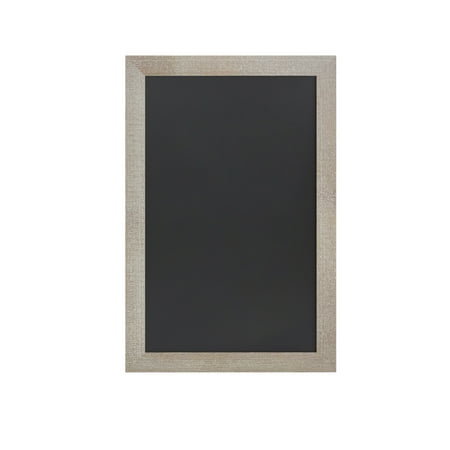 Alamont Home - Canterbury 20"W x 0.75"D x 30"H Magnetic Wall Mounted Chalkboard - Weathered Brown