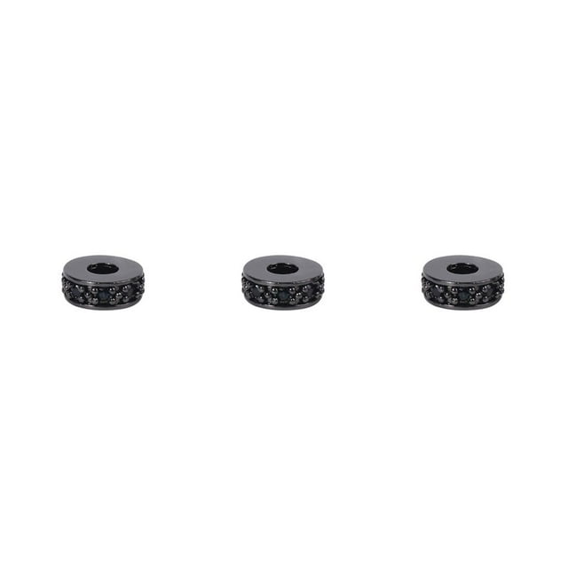 maskred Beads for Bracelets Making Large Hole Spacer Small Zirconia Cubic Bracelet Exquisite Rhinestones for Crafts for DIY Type 8 3Set