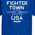 thumbnail image 3 of Top Gun - Property of Fighter Town - Men's Short Sleeve Graphic T-Shirt, 3 of 5