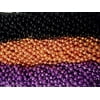 36 Purple Orange Black Halloween Mardi Gras Beads Party Favors Necklaces 3 Dozen