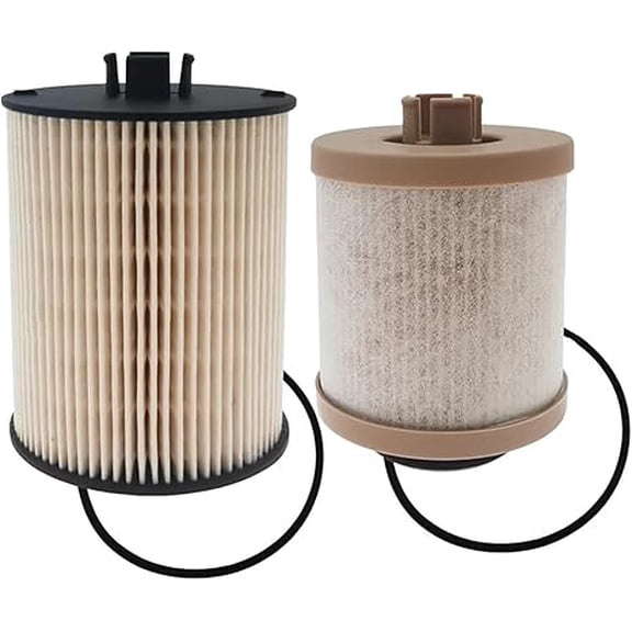 Replacement 6.4 Powerstroke Fuel Filter, Compatible with 2008 2009 2010 Ford F250 F350 F450 F550 Super Duty with 6.4L Powerstroke Diesel, Replaces FD4617, 8C3Z9N184C.