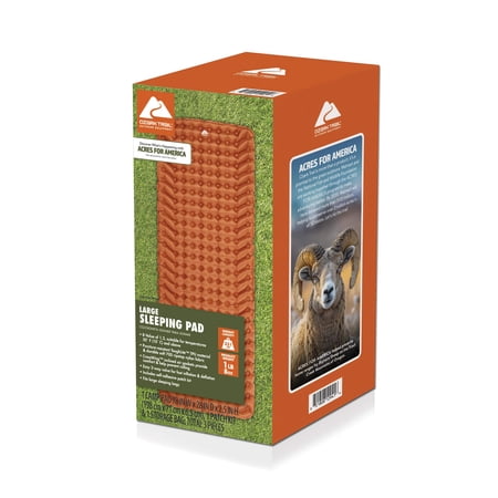 OZARK TRAIL LARGE RECTANGULAR SLEEPING AIR PAD