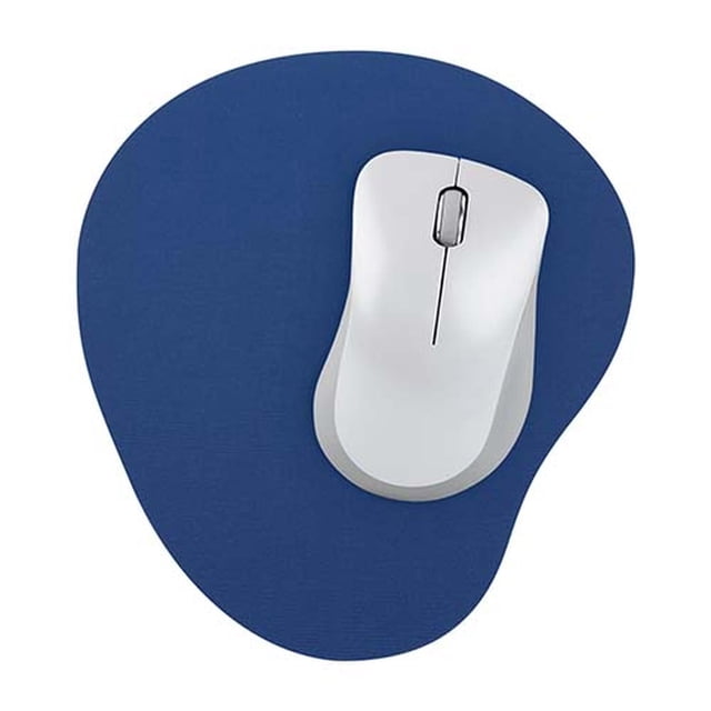 Mouse pad ergonómico-Bean azul 17 x 20.5