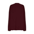 thumbnail image 2 of ZUKMRJPC Women's Casual Cardigan Sweater Oversized Long Sleeve Solid Color Open Front Sweater Fall Loose Warm Comfy Outwear, 2 of 8