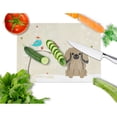 thumbnail image 2 of Caroline's Treasures Christmas Presents between Friends Pekingnese Tan Glass Cutting Board Large, 2 of 2