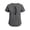 Grey, variant on Lightweight Backless Yoga Tee for – Breathable Summer Workout Top for And Gym Training Quick Drying Fitness Shirt Womens Turtleneck Long Sleeve