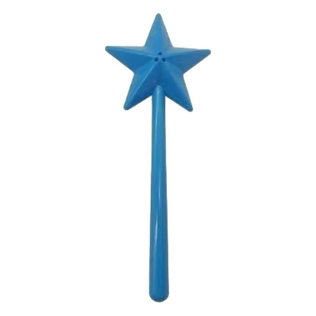 Bewildely Coctelera amplia de la sal y de pimienta del del ABS para la coctelera de pimienta de la vara de la estrella de la durabilidad del Cocina y Comedor Azul- 3 agujeros
