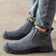 thumbnail image 4 of Zapatos deportivos de protección para hombre Zapatos sin cordones de PU a prueba de pinchazos para escalar senderismo Wdftyju Tenis De Mujer Tenis De Hombre, 4 of 7