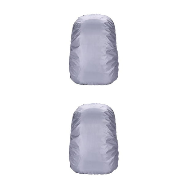 Advancent Protección al aire libre garantizada cubierta impermeable unisex diseñada para viajes cubierta de impermeable plateado Plateado 2Conjunto