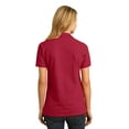 thumbnail image 2 of Port & Company Women's Soft Perfect Pique Polo Shirt, 2 of 6
