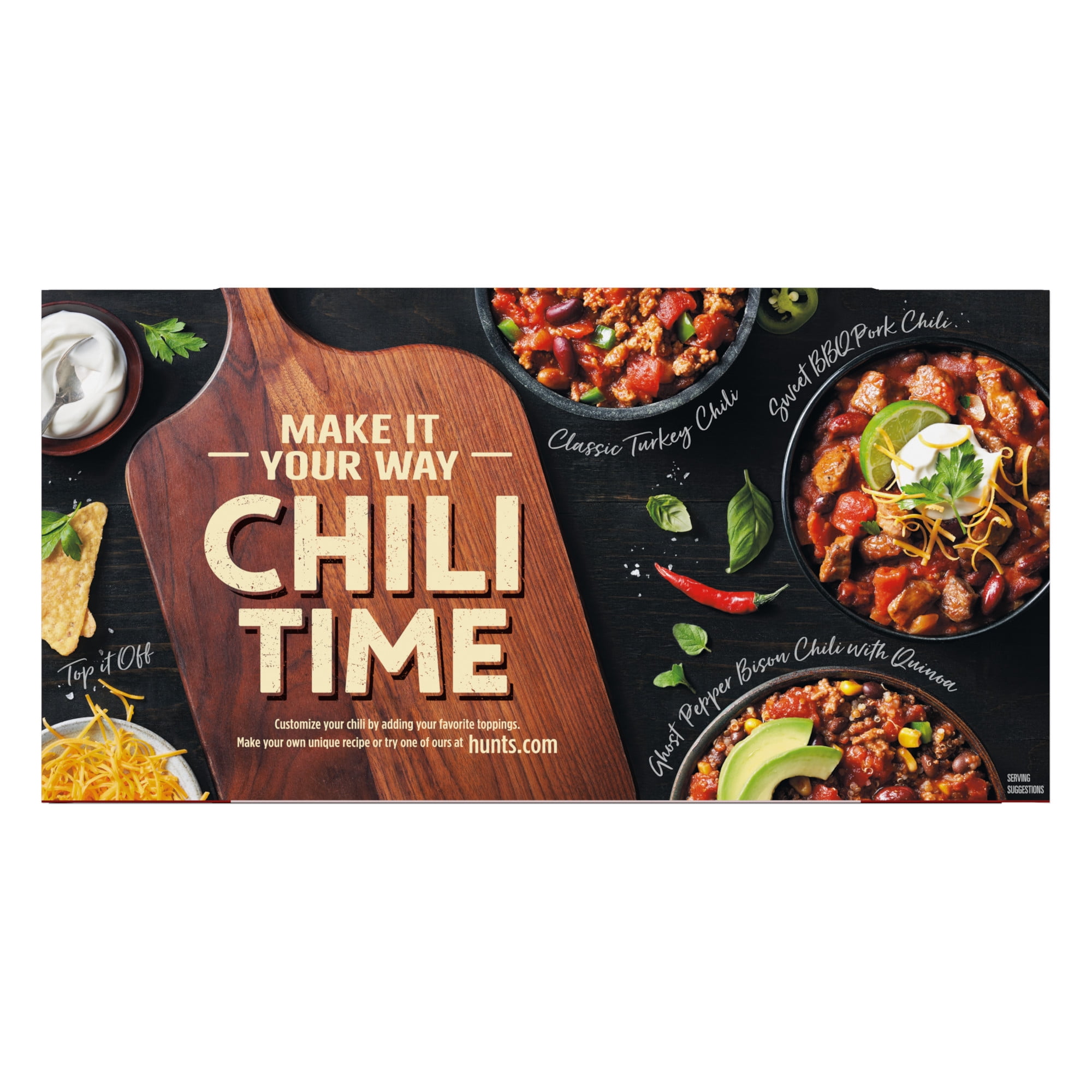 Hunt's Chili Kit, Just Add Meat Chili Kit, 44.8 oz, 3 Pack