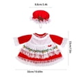 thumbnail image 3 of Christmas Porch Goose Outfits, 23 Inch Lace Dresses Set with Hat for Christmas Decorations Outdoor Front Porch Lawn And Yard Display, 3 of 7