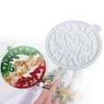 thumbnail image 4 of Resina de silicona DIY Etiquetas colgantes de epoxi colgante con campanas Fundición de árboles de Navidad para la ventana del hogar estiloC Sunnimix Resina epoxica, 4 of 8