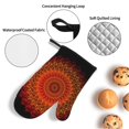 thumbnail image 3 of Fotbe Mandala for 4Pcs Oven Mitts and Pot Holders, 500℉ Heat Resistant Oven Mitts , Non-Slip Silicone Surface Safe for Baking, Cooking, BBQ, 3 of 6