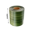 thumbnail image 3 of Efavormart 50 Yards | 4" Green Ti Leaf Two Sided Craft Satin Bouquet Ribbon Wrap, Waterproof Floral DIY Supplies, 3 of 11