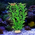 thumbnail image 3 of Simulación Plástico Hierba Planta Subacuática Falsa Rio () Verde Aguamarina, 3 of 9