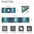 thumbnail image 3 of Yayeee Faucet Mat for Kitchen Sink 14.7" Diatomite Long Splash Guard Pad, Magical Forest Glowing Lights, 3 of 7