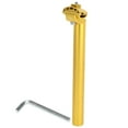thumbnail image 1 of Poste de asiento de bicicleta Unique Bargains 30.4x300mm, tubo de asiento de bicicleta de aleación de aluminio tono dorado, extra largo y ajustable, 1 of 7