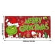 thumbnail image 2 of the Grinch Christmas Decor Christmas Garage Door Banner Christmas Garage Outdoor Wall Covering Decoration Christmas Garage Door Hanging Background Banner New Year Mural Winter Holiday, 2 of 2