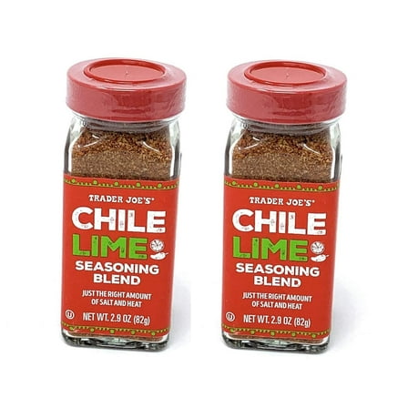 Trader Joes Chile Lime Seasoning Blend, 2.9 Oz (Pack Of 2) Packaging May Vary