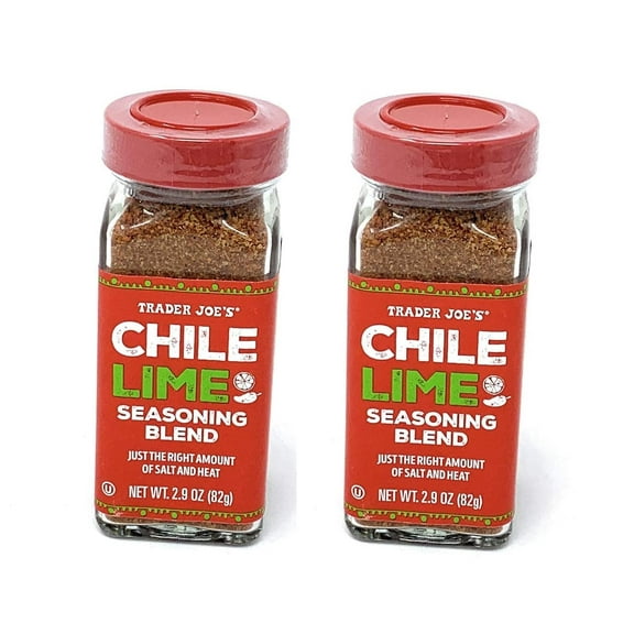 Trader Joes Chile Lime Seasoning Blend, 2.9 Oz (Pack Of 2) Packaging May Vary