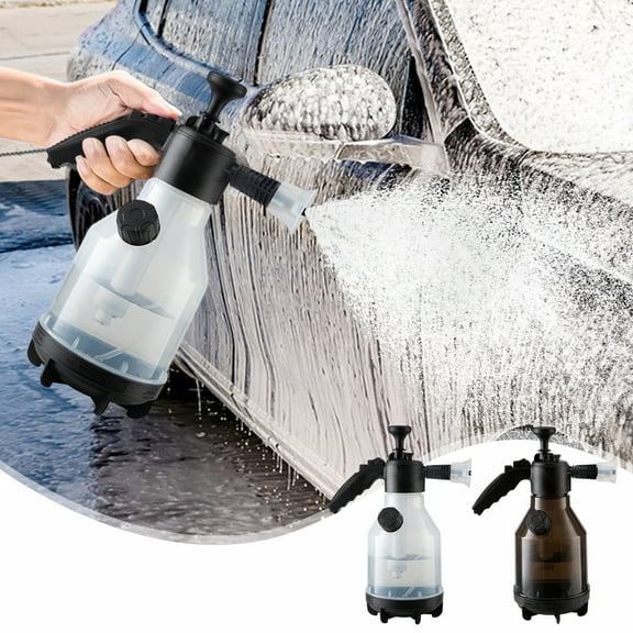 Foam Sprayer Pressure Washer, Manual Car Wash Foam Cannon with 360° Rotatable Nozzle and Wind-resistant Cover for Vehicle Detailing and Home Cleaning, Topliu