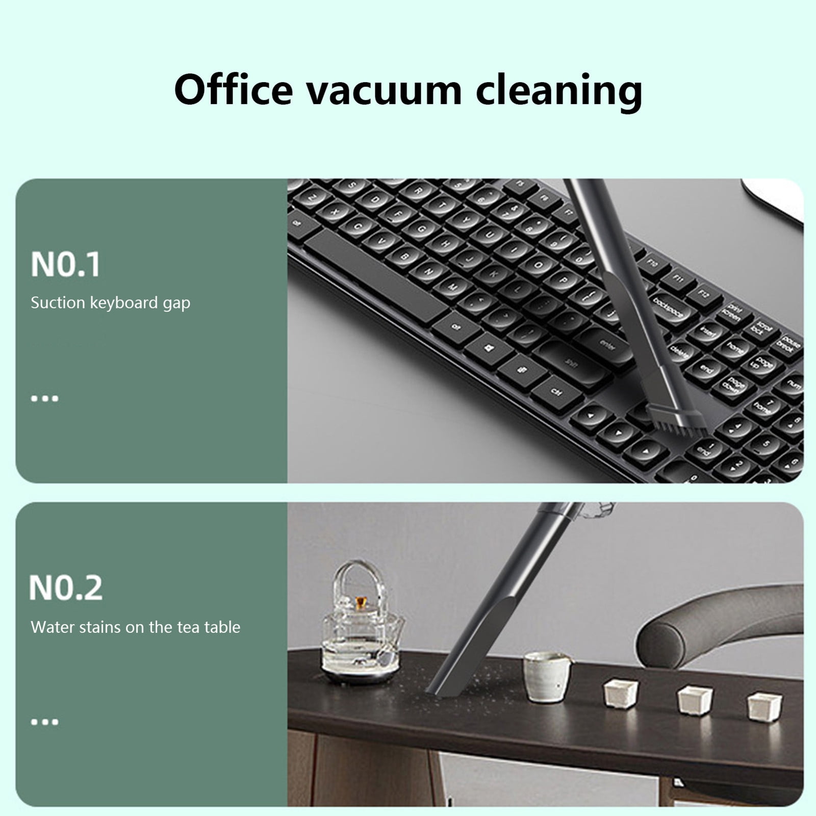 Harpi Handheld Car Vacuum Cleaner, Mini Portable Vacuum Cleaner Cordless, 9000Pa Powerful Suction Rechargeable, 4000 MAh Long-Lasting Battery Lightweight Strong Wet Dry Hand Held Vacuum