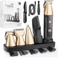 thumbnail image 3 of Cortadora de cabello eléctrica cinco en uno, cortadora de cabello eléctrica con cabezal de aceite para hombres, recargable por USB, afeitadora para el cuidado del cabello, 3 of 4