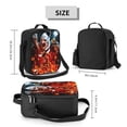 thumbnail image 2 of Terrifier Insulated Lunch Bags Bento Bag Zipper Portable Lunch-Box Shoulder Bag With Adjustable Shoulder Strap, 2 of 9