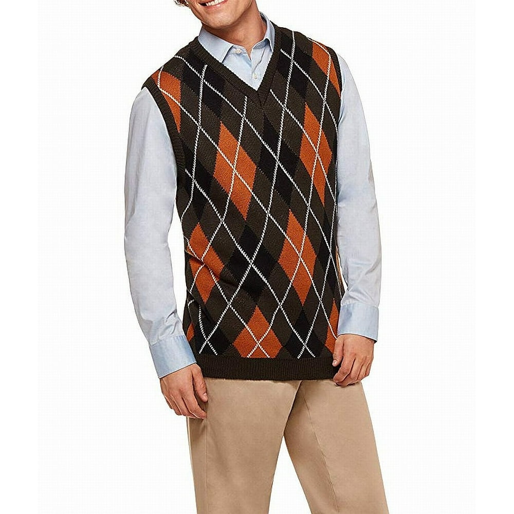 Step Brothers Men's Costumes Mens Costume One Regular Argyle Vest