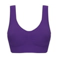 thumbnail image 1 of Sujetador deportivo clásico de doble capa, cómodo, para yoga, fitness, lactancia, talla grande, ropa interior para dormir para mujer, 1 of 2